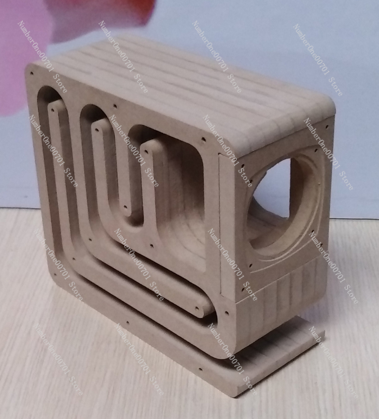 Diy Speaker - 2/3/4 Inch Houten Maze Speaker Box