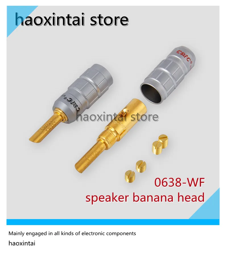 Banana Plug - 1 stks Amerikaanse CMC merk 0638-WF