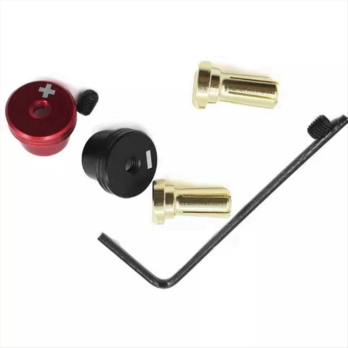 Banana Plug - T34C Lassen-vrije harde metalen koellichaam 5mm