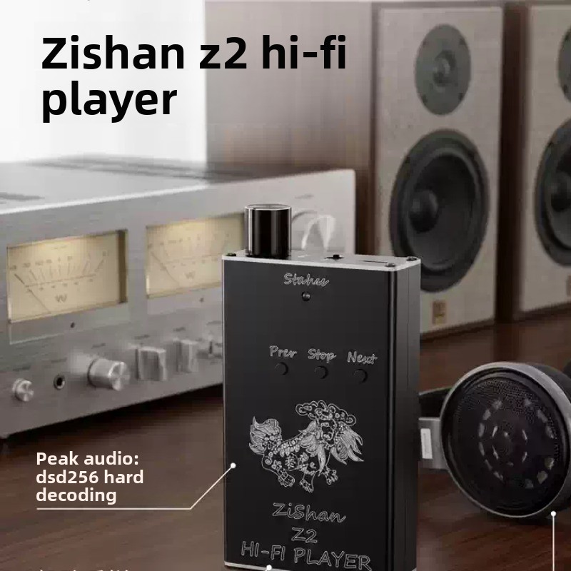 Es9018 Dac - Verbeterde Zishan Z2 Draagbare HiFi Muziekspeler