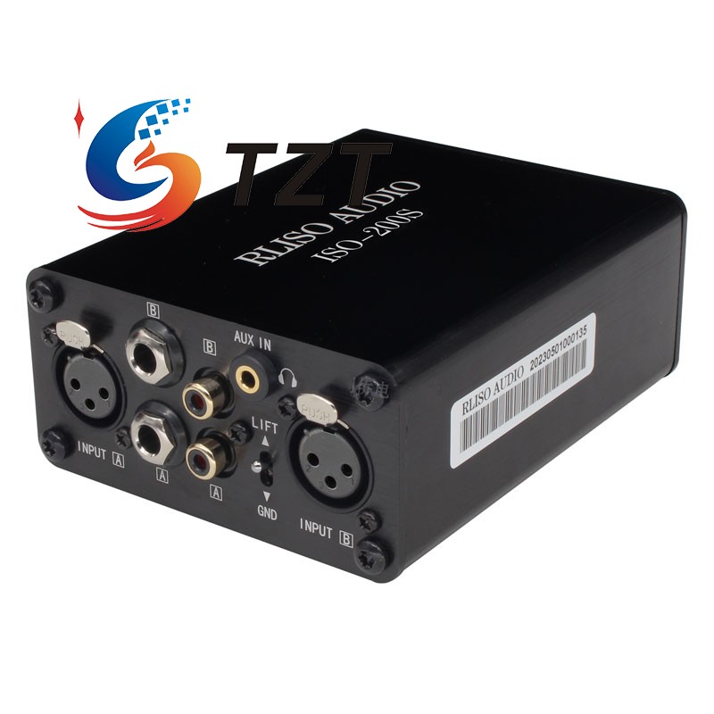 Audio Cable Rca - TZT RLISO ISO-200S Multifunctionele audio-isolator Stroomruisonderdrukking