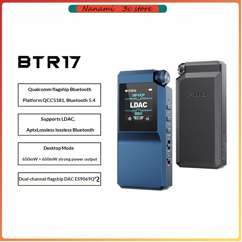 FiiO BTR17 Draagbare Bluetooth - Sbc Audio Amplifier recensie en prijs