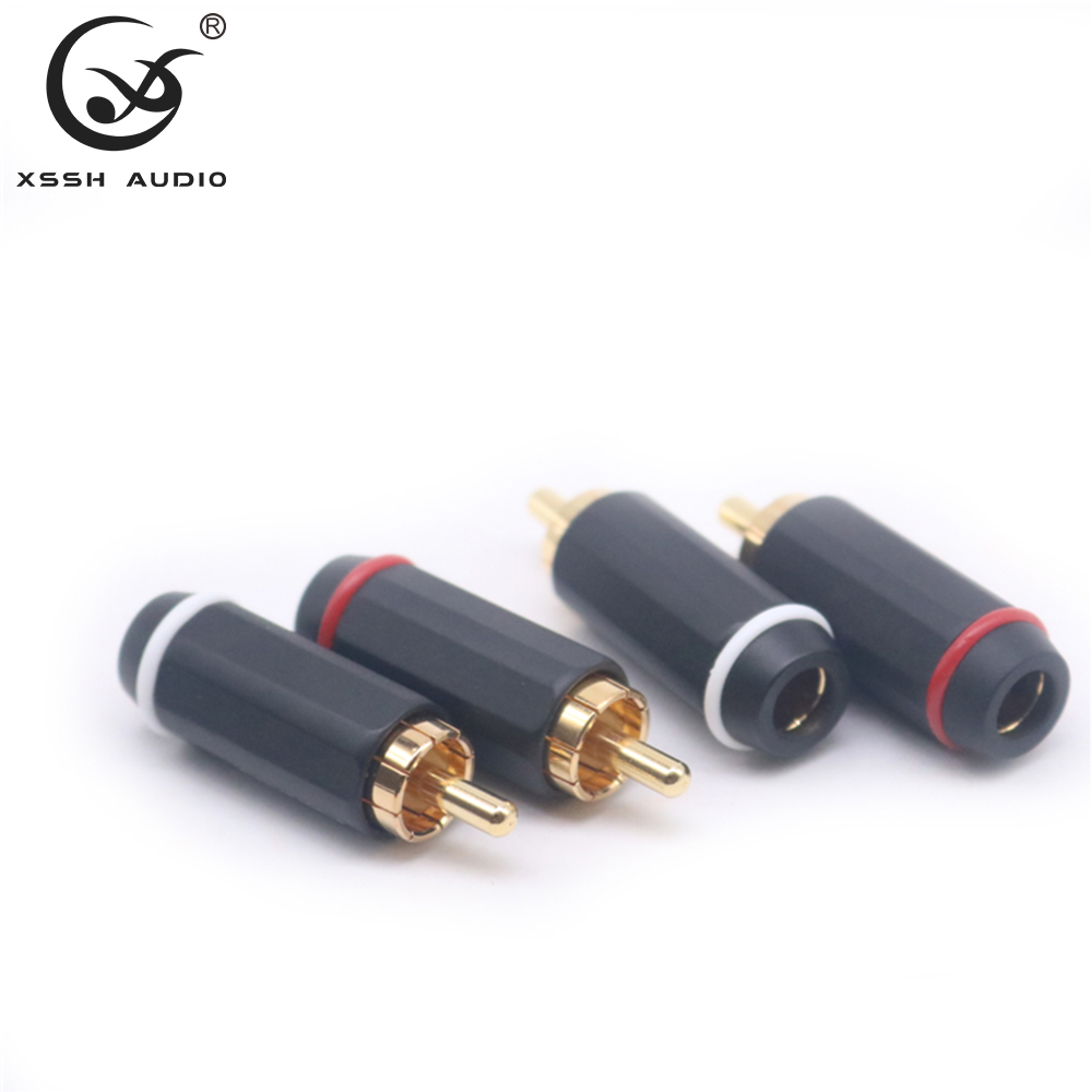 Mannelijke Rca Jack Xssh 4Pcs/ - Rca Cable recensie en prijs