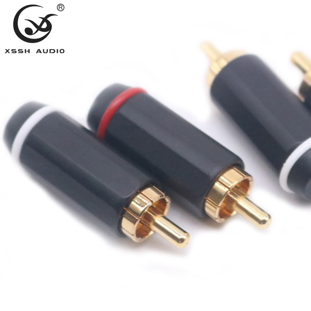 Mannelijke Rca Jack Xssh 4Pcs/ - Rca Cable recensie en prijs