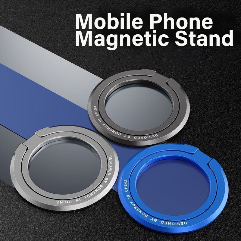 Magnetische telefoonringhouder - Knob Aluminum recensie en prijs