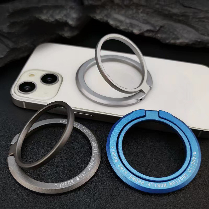Magnetische telefoonringhouder - Knob Aluminum recensie en prijs