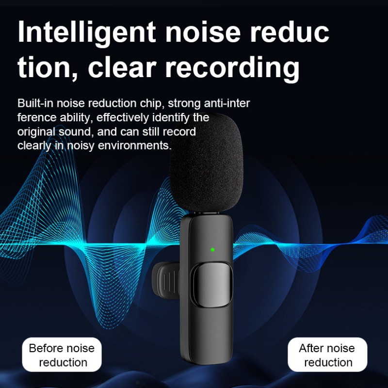 Draadloze lavaliermicrofoon vo - Condenser Microphone Kit recensie en prijs