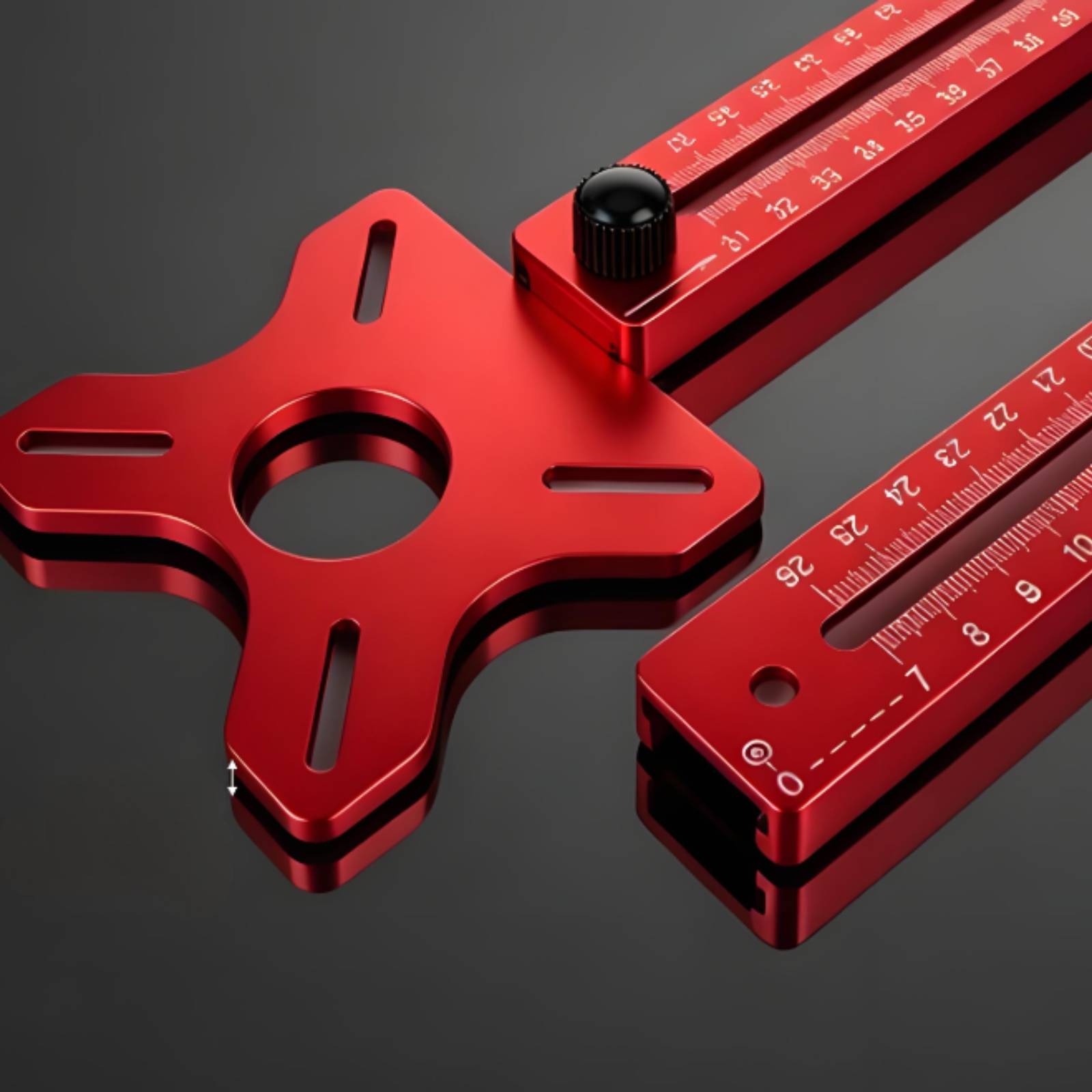 Routercirkelzaagmal Aluminiuml - Knob Aluminum recensie en prijs