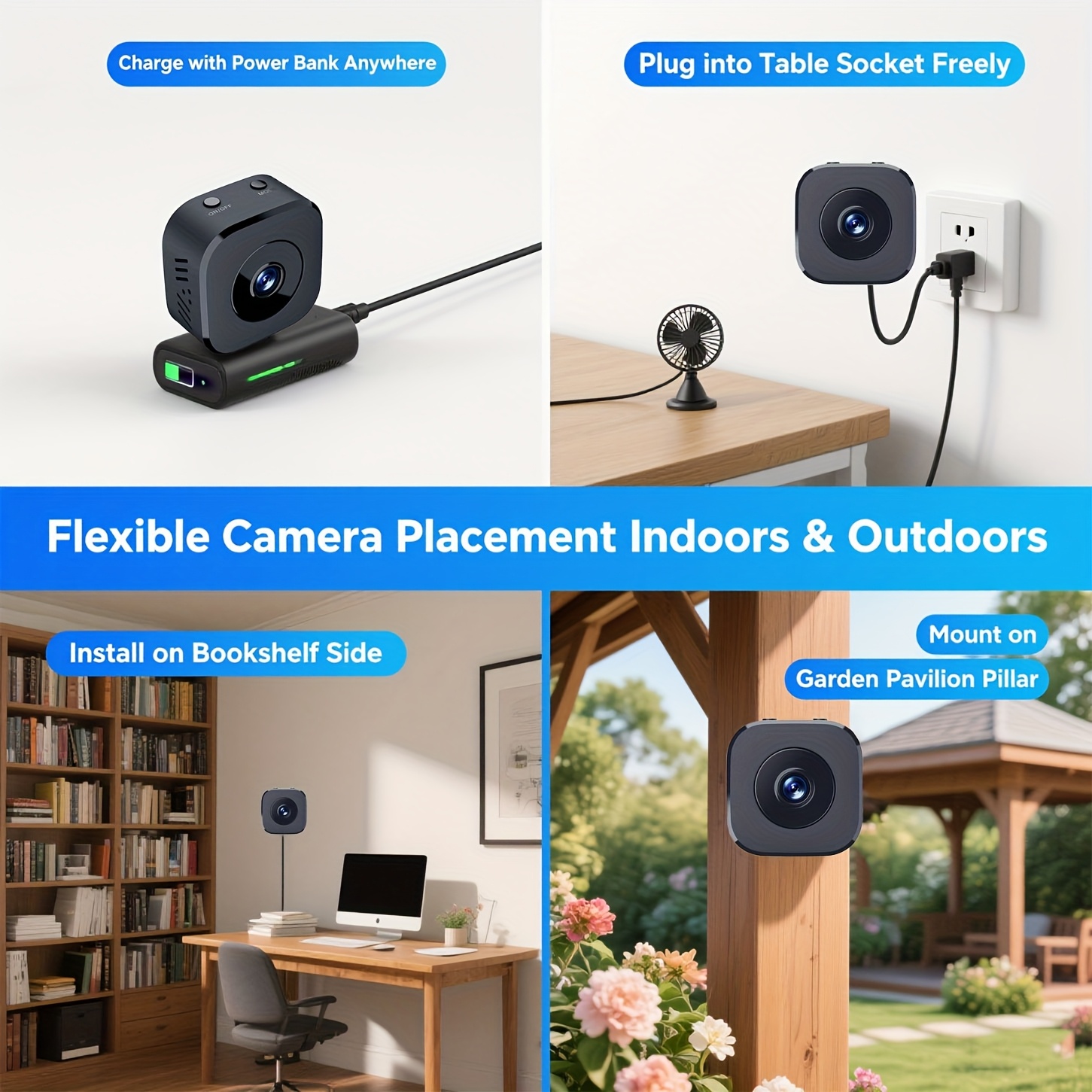 1080P HD Mini WiFi Camera Indo - Usb Sound Card recensie en prijs