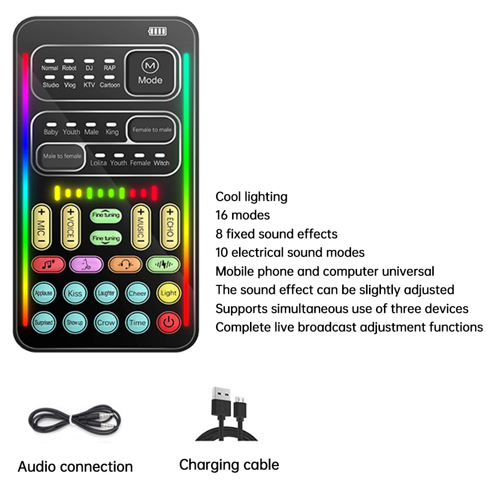 i9 Voice Changer Mini Meerdere - Condenser Microphone Kit recensie en prijs