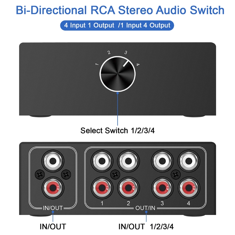 Professionele Switch Splitter  - Audio Cable Rca recensie en prijs