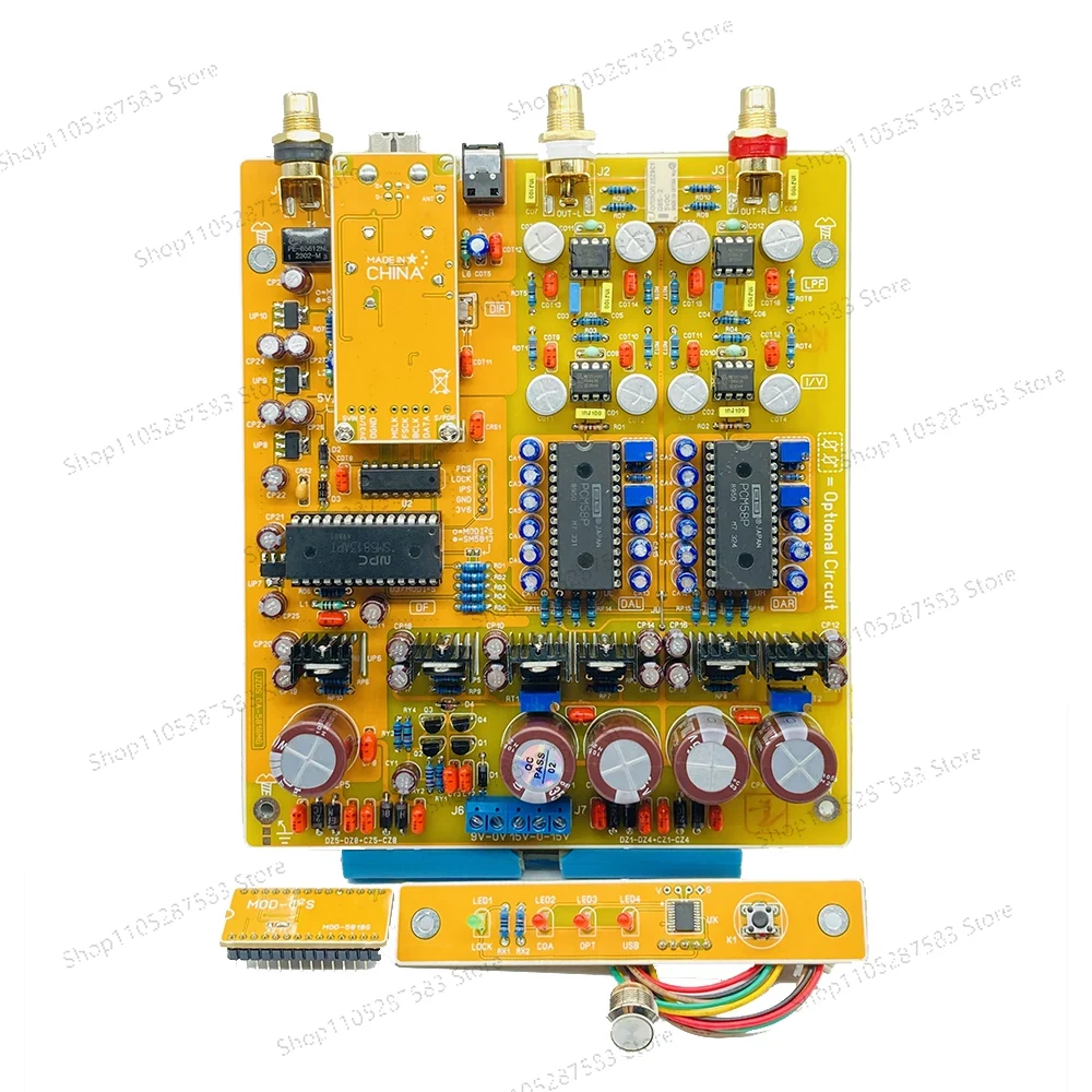 PCM58 Decoderingskaart USB Blu - Dac Board recensie en prijs